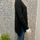 Black Hi Low Sweater