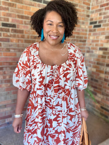 Rust Floral Mix