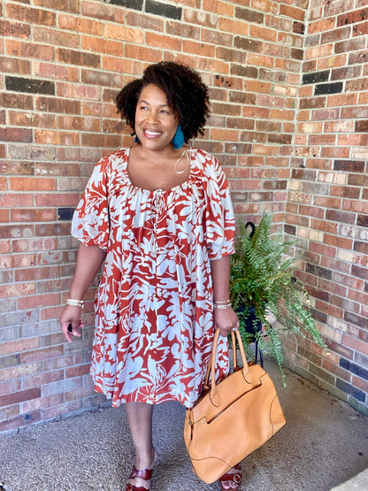 Rust Floral Mix