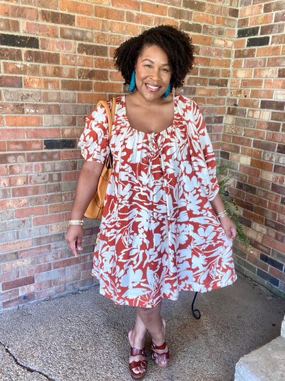 Rust Floral Mix