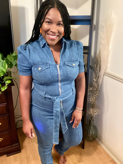 Denim Jumpsuit