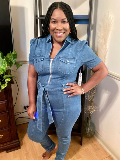 Denim Jumpsuit
