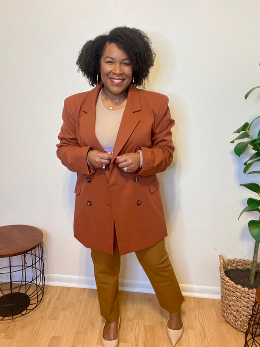 Brown Blazer