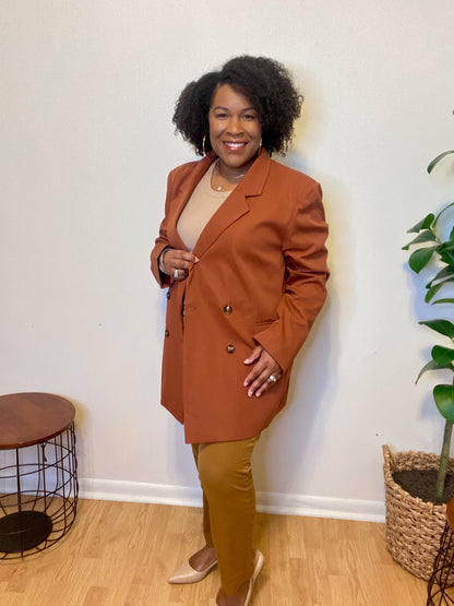 Brown Blazer