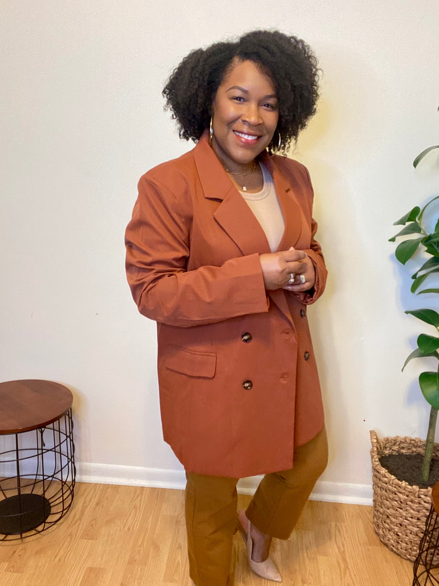 Brown Blazer