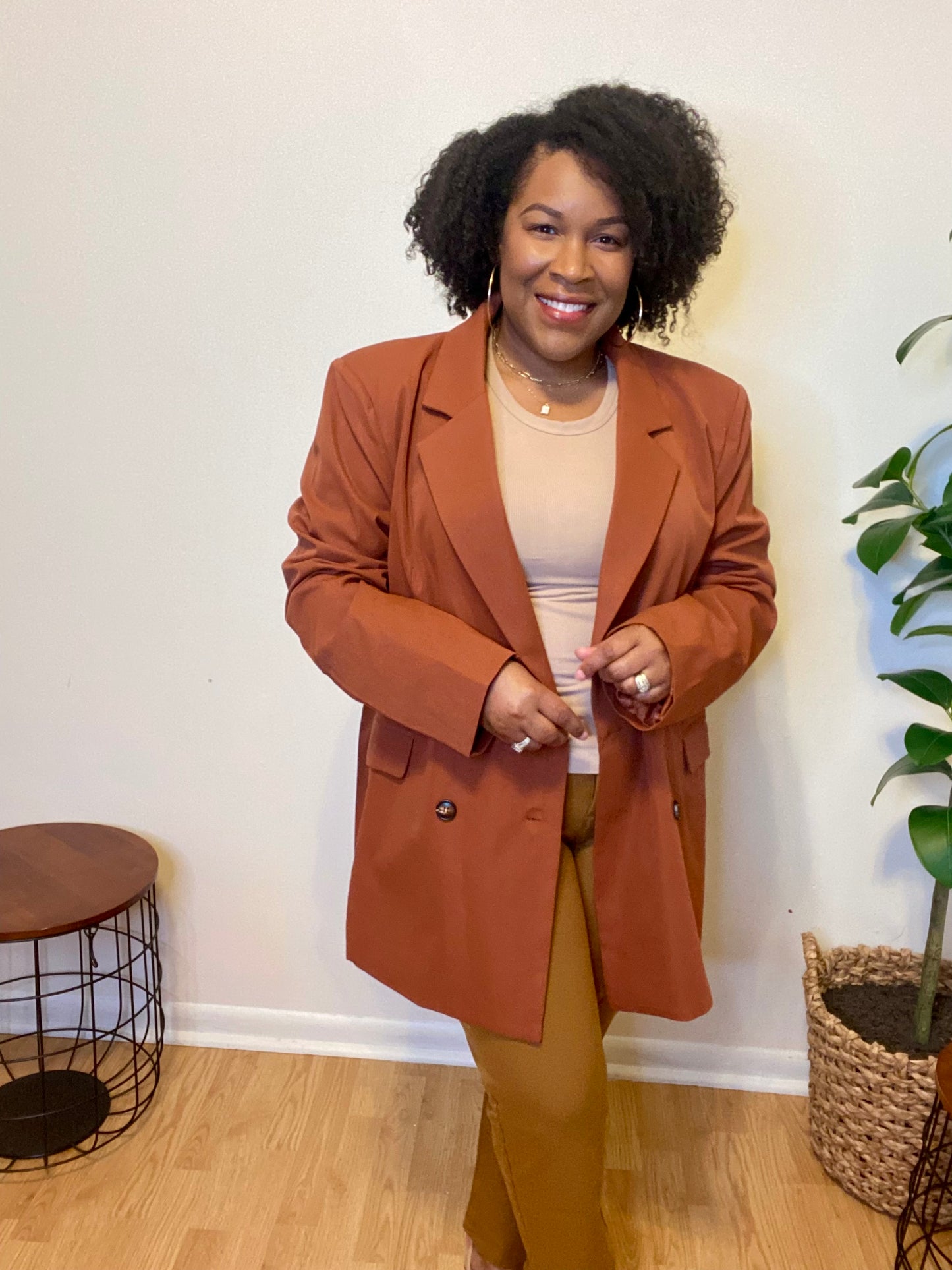 Brown Blazer