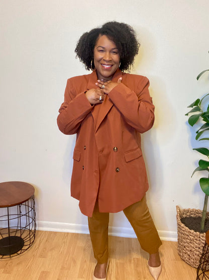 Brown Blazer