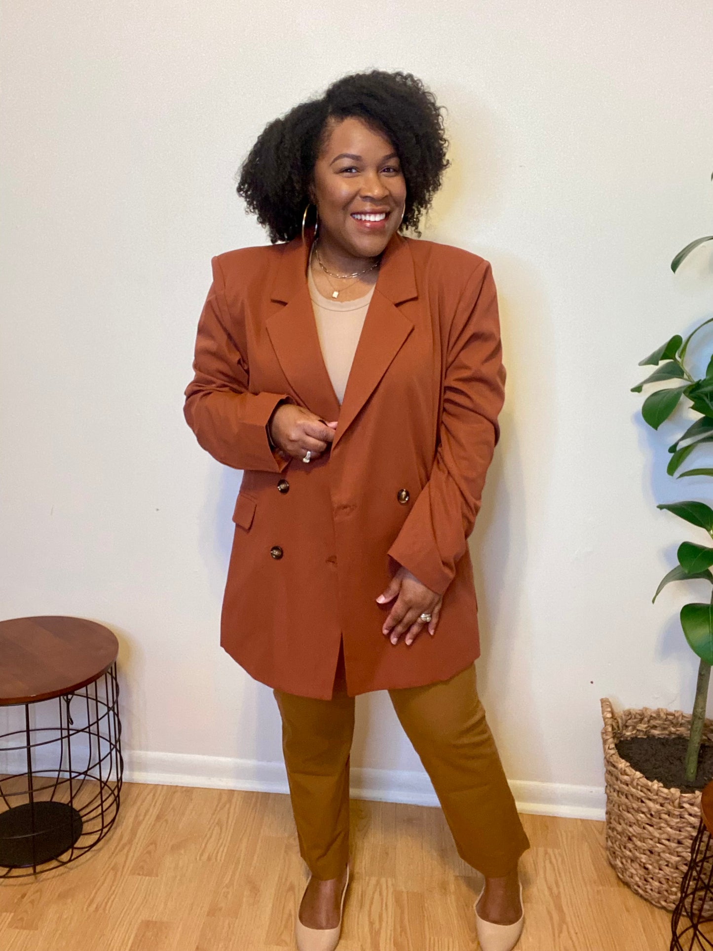 Brown Blazer