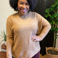 Melange Hacci Dolman Sleeve Sweater