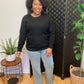 Black Round Neck Sweater