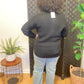 Black Round Neck Sweater