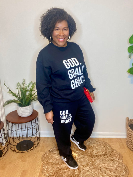 God. Goals. Grace Set