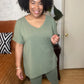 Light Olive Lounge Set(S-XL)