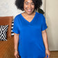Blue Short Set(1X-3X)