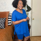 Blue Short Set(1X-3X)