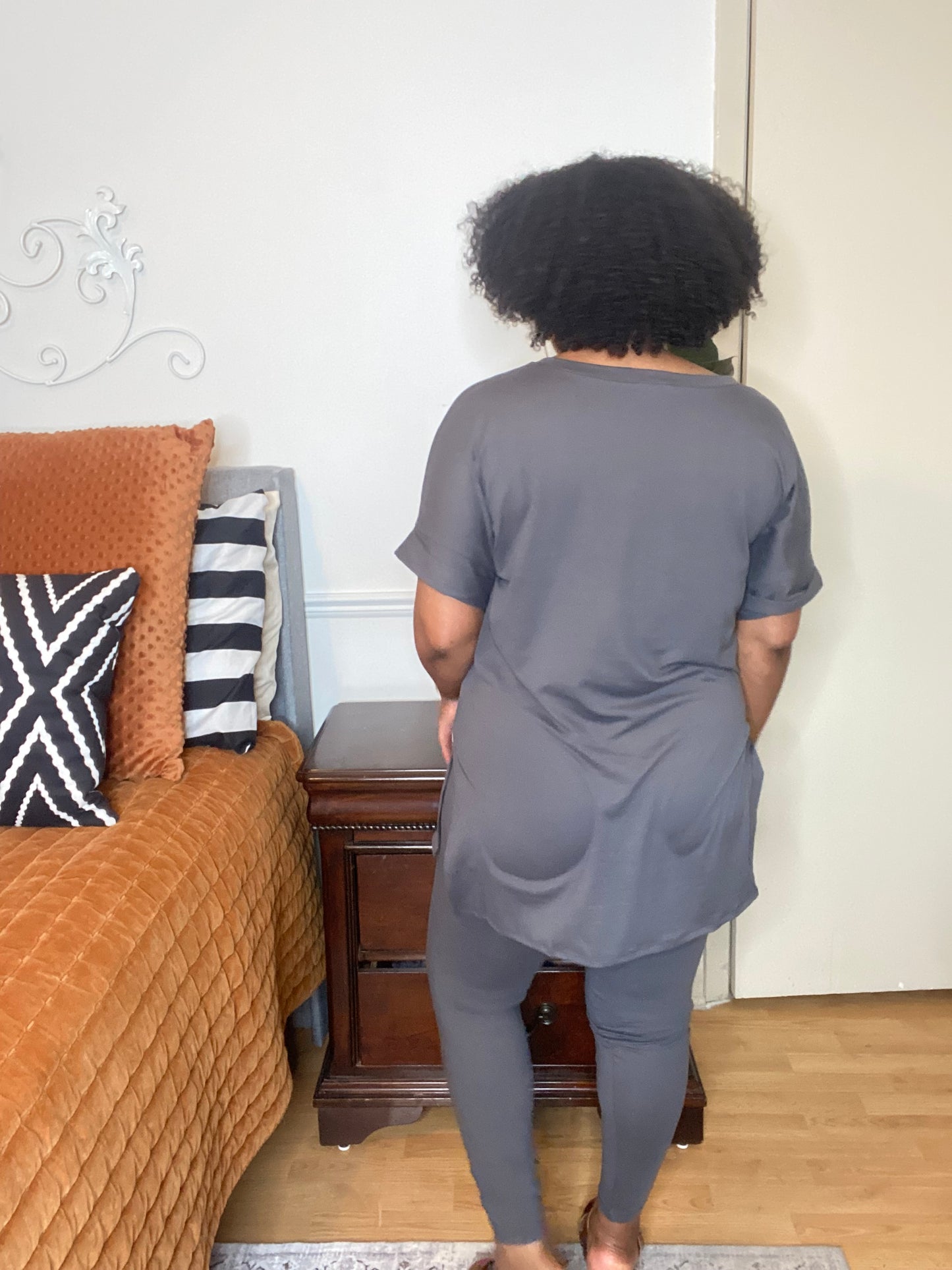 Gray Lounge Set (1X-3X)