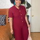 Burgundy Jumpsuit