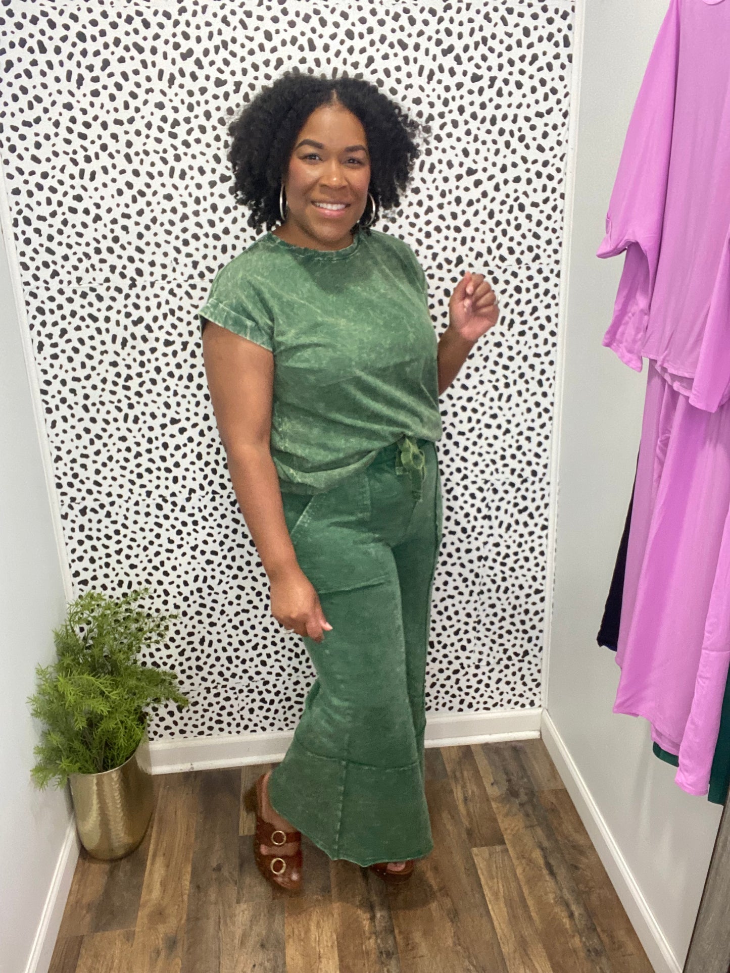 Green Acid Wash Set