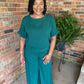 Green Woven Set