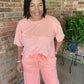 Orange Acid Wash Set