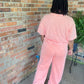 Orange Acid Wash Set