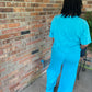 Blue Acid Wash Set