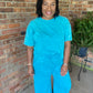 Blue Acid Wash Set
