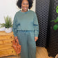 Wide Leg Jogger Set (Plus)