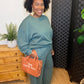 Wide Leg Jogger Set (Plus)
