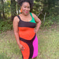 Let''s Go Color Block Dress