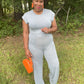 The Gray Pant Set