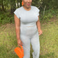 The Gray Pant Set