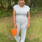 The Gray Pant Set