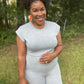 The Gray Pant Set