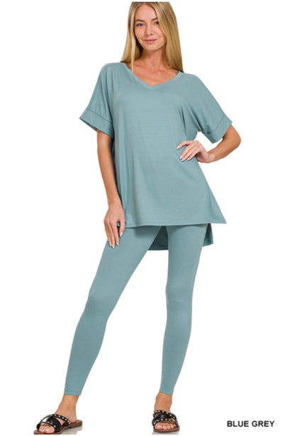 Blue Grey Lounge Set