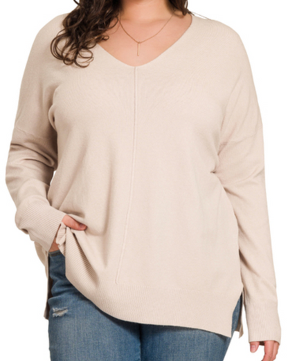 Beige Super Soft Sweater