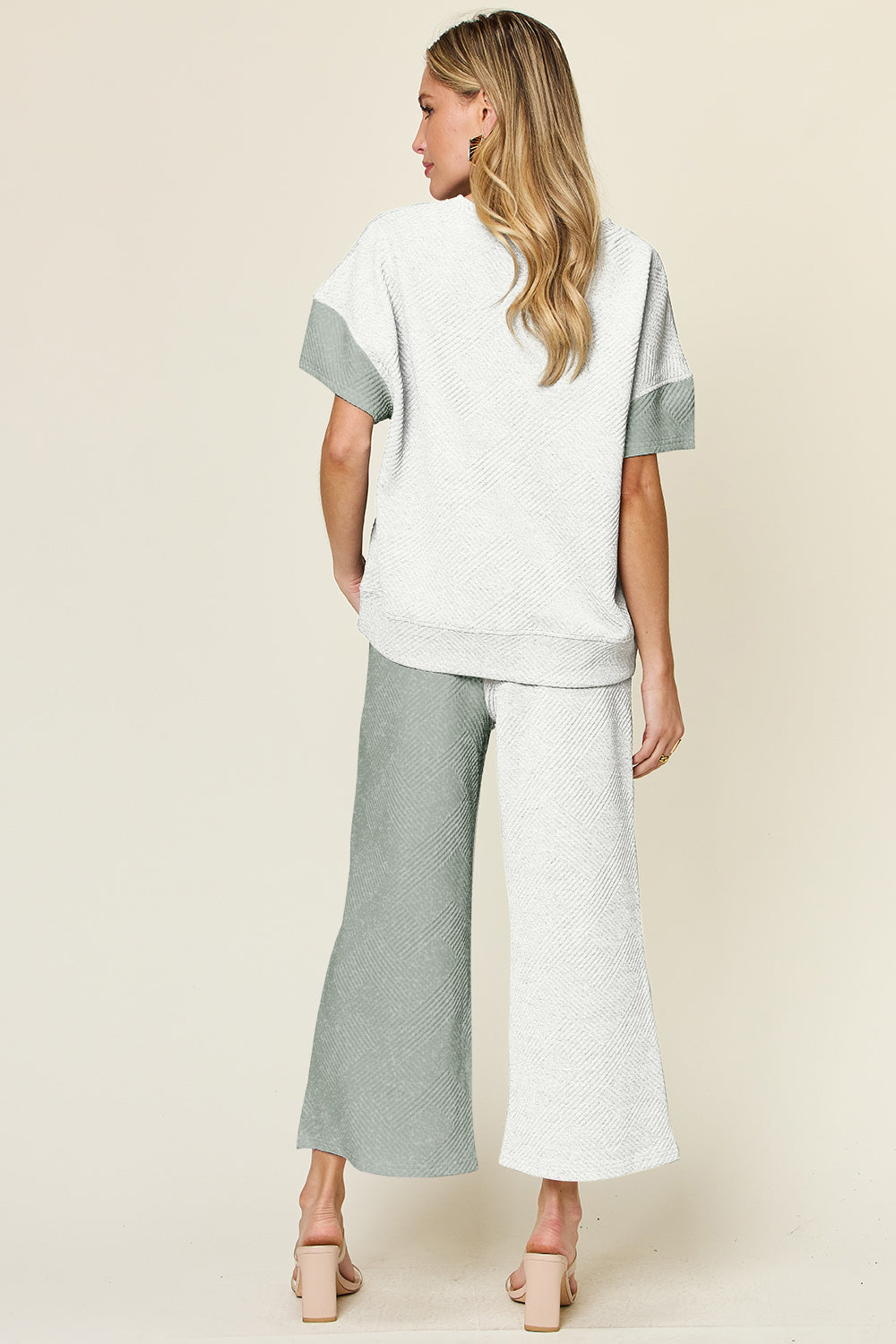 Preorder: Color Block Textured Set