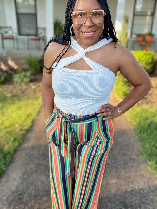 Multi Stripe Pants