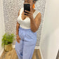 Wide Leg Blazer Set