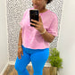Sky Blue Flare Pants