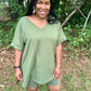 Coordinating Olive Green Set (Plus)