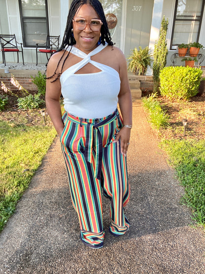 Multi Stripe Pants