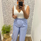 Wide Leg Blazer Set