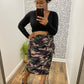 Camo Cargo Skirt