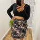 Camo Cargo Skirt