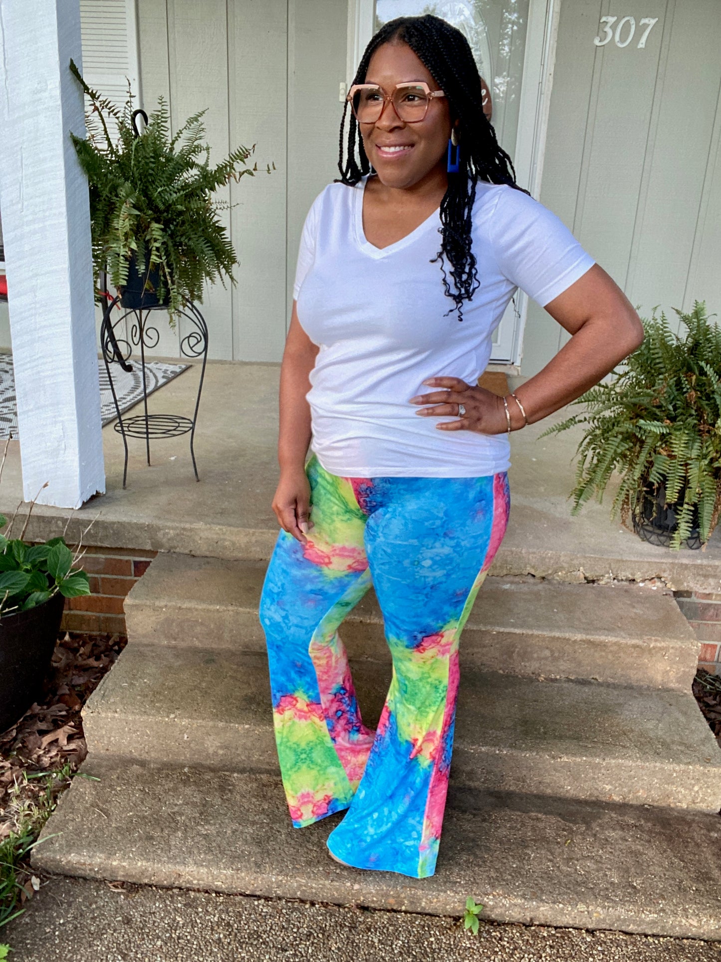 Neon Bell Bottoms