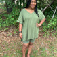 Coordinating Olive Green Set (Plus)