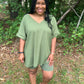 Coordinating Olive Green Set (Plus)