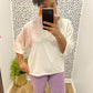 Purple Flare Jeans