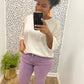 Purple Flare Jeans